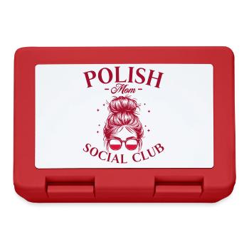 Mutter Social Club Polnische Mutter - Brotdose - Rot - Vorne