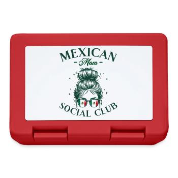 Maman Social Club Maman Mexicaine - Boîte à goûter - rouge - Devant