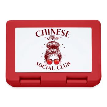 Mère Social Club Maman Chinoise - Boîte à goûter - rouge - Devant