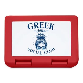 Mutter Social Club Griechische Mutter - Brotdose - Rot - Vorne