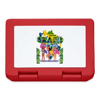 Brésil Carnaval Rio de Janeiro - Boîte à goûter - rouge - Devant