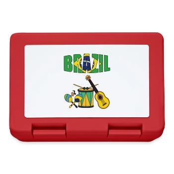 Brazil-Brazil travel - Lunchbox - red - Front