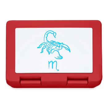 Scorpion - Lunchbox - red - Front