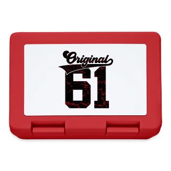 65TH BIRTHDAY ORIGINAL 61 - Lunchbox - red - Front