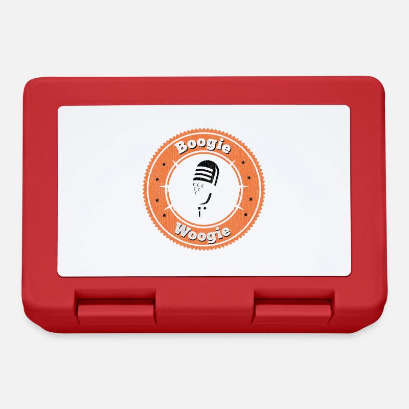 Boogie Woogie cadeau micro vintage - Boîte à goûter - rouge