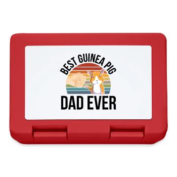Guinea pig - Lunchbox - red - Front