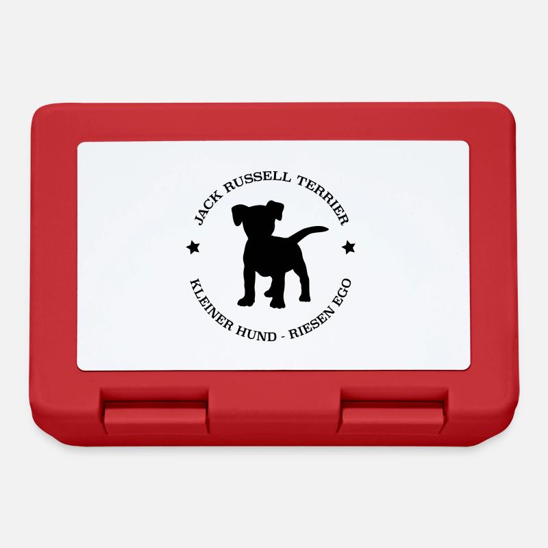 Jack Russell Terrier - Brotdose - Rot