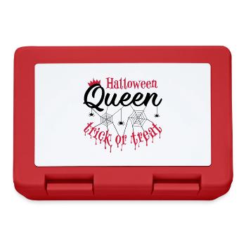 Halloween Queen - trick or treat - Brotdose - Rot - Vorne