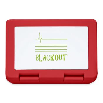 Blackout - Lunchbox - red - Front