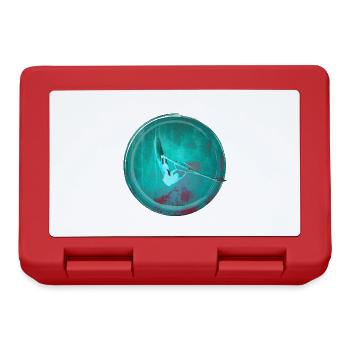 Windsurf wave - Lunchbox - red - Front
