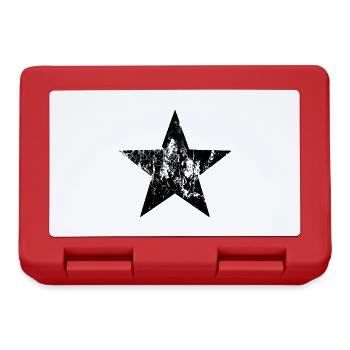 Black Star - Lunchbox - red - Front