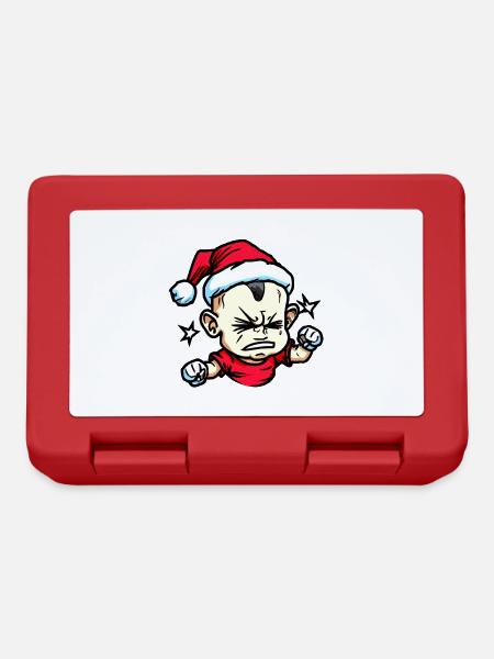Bath Baby Santa Gift - Lunchbox - red