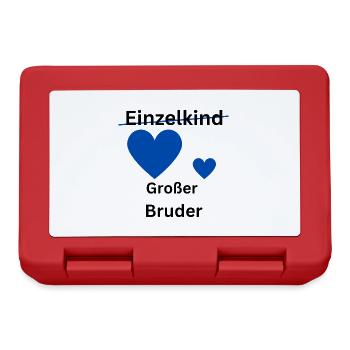 Großer Bruder - Brotdose - Rot - Vorne