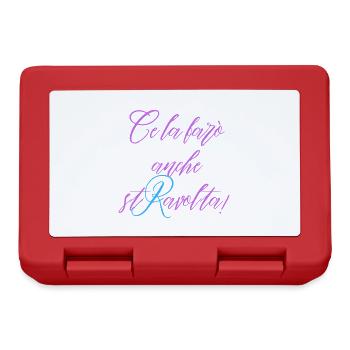 I'll also make it upset - Lunchbox - red - Front