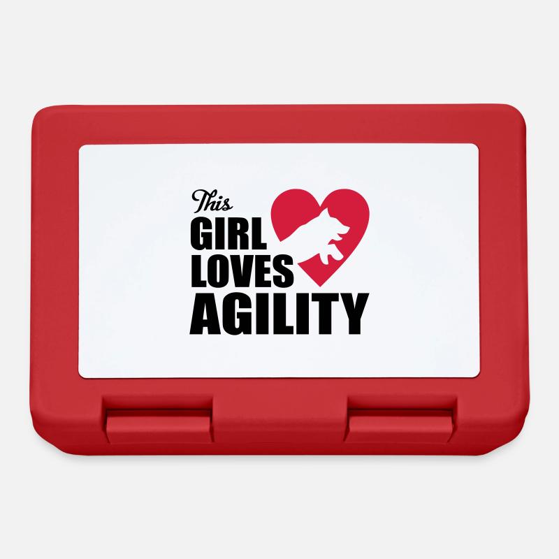 Agility - Lunchbox - red
