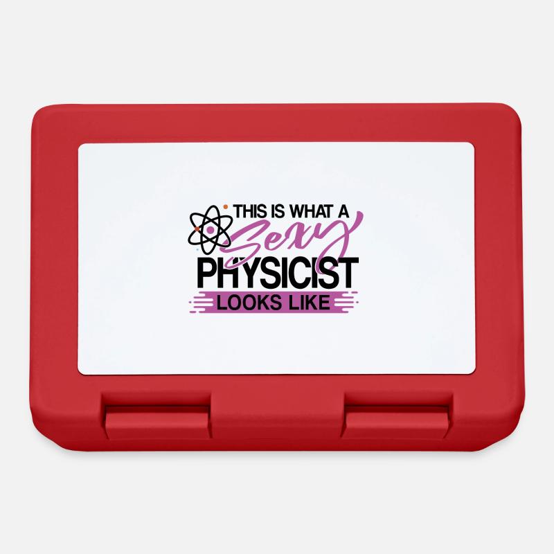 Physik - Brotdose - Rot