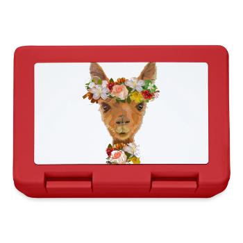 lama - Lunchbox - red - Front
