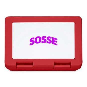 Sosse Forever - Lunchbox - red - Front