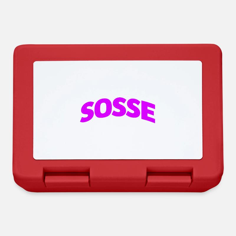 Sosse Forever - Lunchbox - red