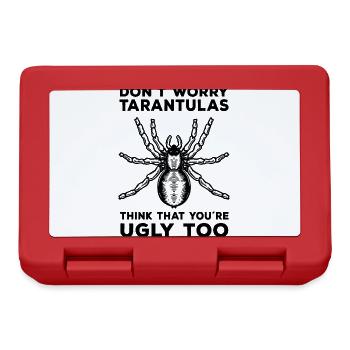 Tarantula - Lunchbox - red - Front