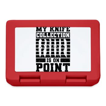 Knives Collecting, Knife Collectors, Army Knives, Gifts - Lunchbox - red - Front