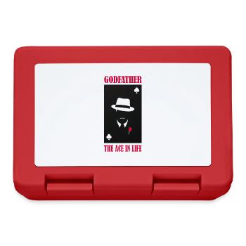 Gentlemen Godfather Godfather Sponsorship Uncle Godchild - Lunchbox - red - Front