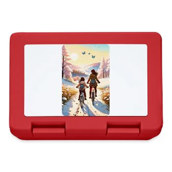 personalized design mother's gift - Lunchbox - red - Front