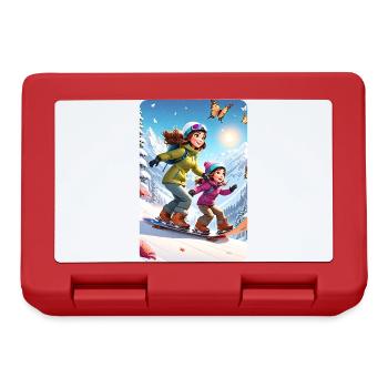 personalized design mother's gift - Lunchbox - red - Front