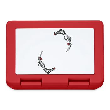 Buchstabe R - Brotdose - Rot - Vorne