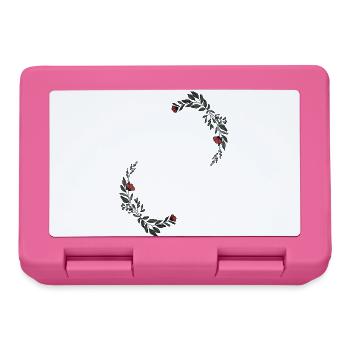 Lettre Z - Boîte à goûter - rose - Devant