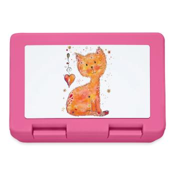 Cat Mia - Lunchbox - pink - Front