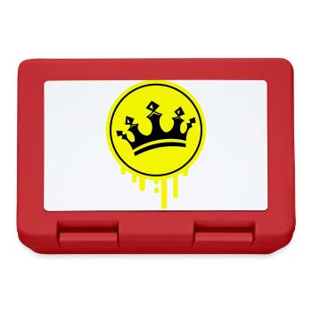 Symbole du roi de la couronne - Boîte à goûter - rouge - Devant