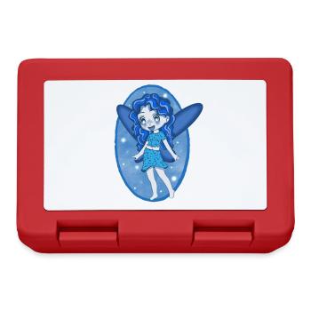 Little Blue Fairy - Lunchbox - red - Front