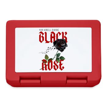 Divine Black Rose - Lunchbox - red - Front