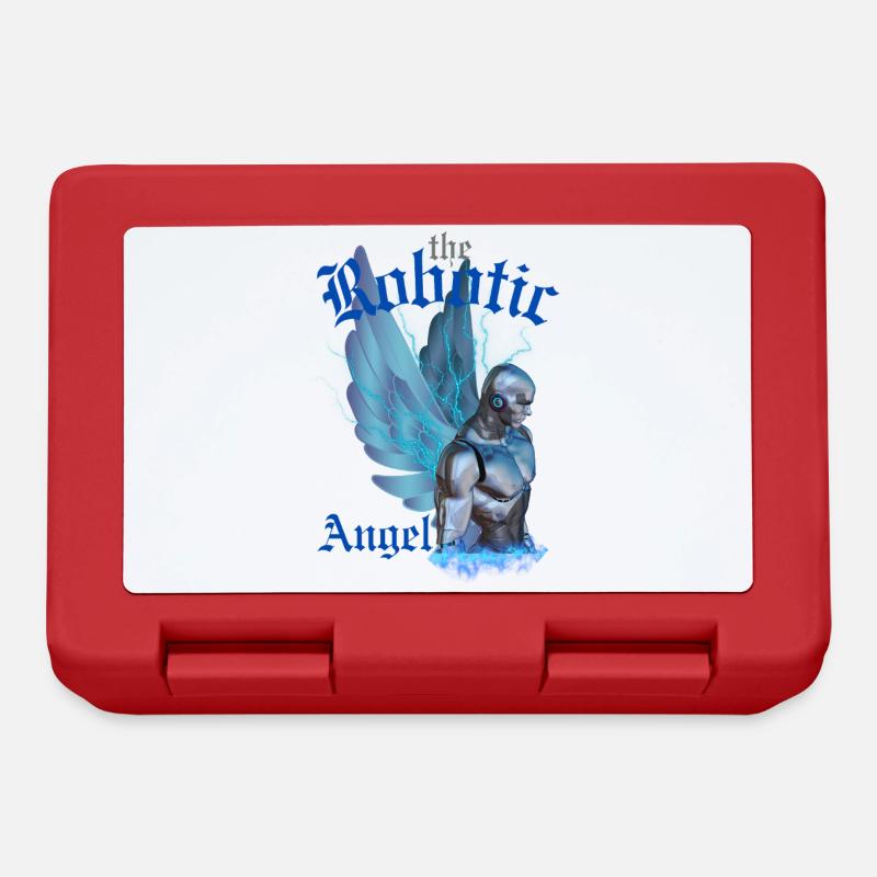 The Robotic Angel - Lunchbox - red