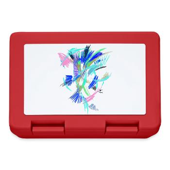 Colors Art - Lunchbox - red - Front
