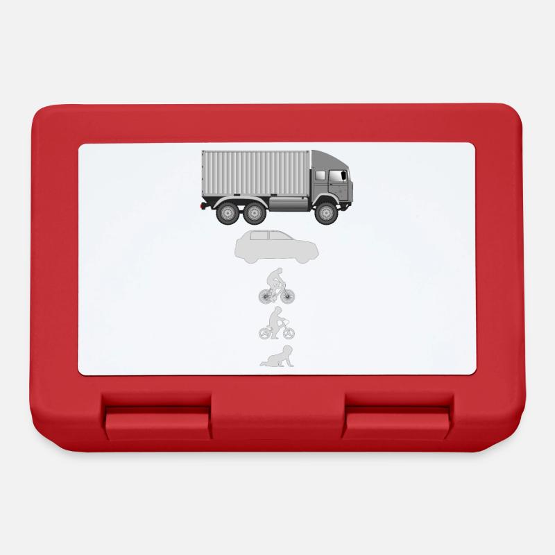 Evolution Container Truck - Lunchbox - red
