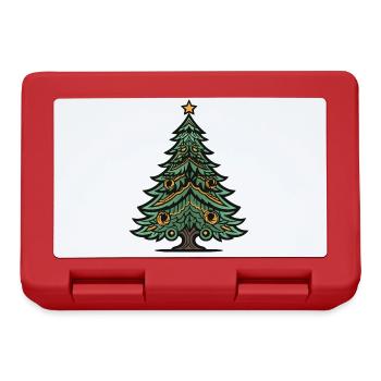 Christmas Tree Christmas - Lunchbox - red - Front