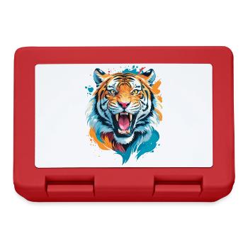 Nepal Tiger - Lunchbox - red - Front