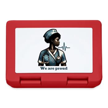 Heartbeat of Care - Lunchbox - red - Front