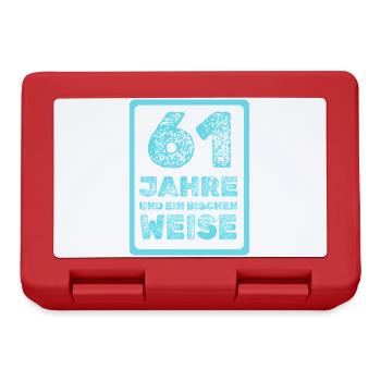 Wisdom 61 - Lunchbox - red - Front
