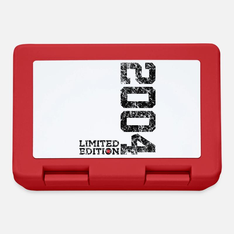22E ANNIVERSAIRE 22 ANS ÉDITION LIMITÉE 2004 - Boîte à goûter - rouge