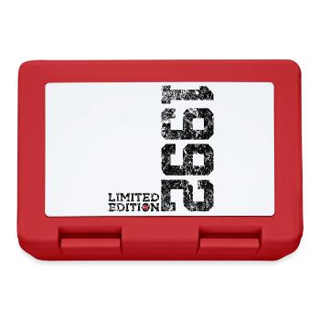 34TH BIRTHDAY 34 YEARS LIMITED EDITION 1992 - Lunchbox - red - Front