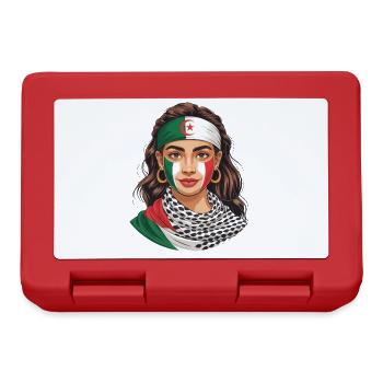 Algerian Algerian Woman Palestine - Lunchbox - red - Front