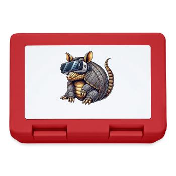 Armadillo Gürteltier VR Réalité Virtuelle Gamer - Boîte à goûter - rouge - Devant