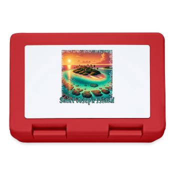 Saint Joseph Island Huronsee Algoma Ontario Kanada - Brotdose - Rot - Vorne