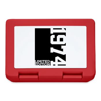 LIMITED EDITION 1974 52ND BIRTHDAY - Lunchbox - red - Front