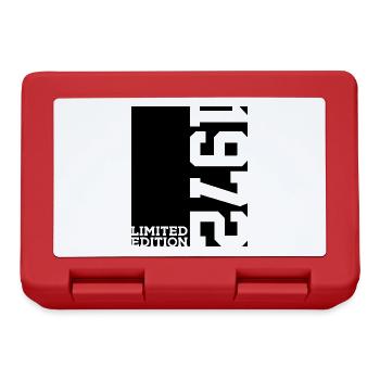 LIMITED EDITION 1972 54TH BIRTHDAY - Lunchbox - red - Front