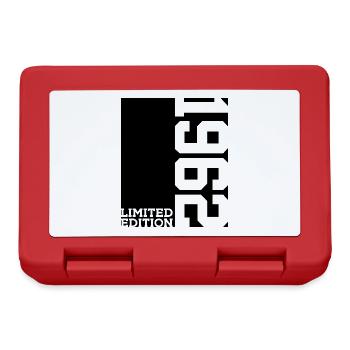 ÉDITION LIMITÉE 64E ANNIVERSAIRE 1962 - Boîte à goûter - rouge - Devant