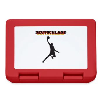 Basketball Win Allemagne - Boîte à goûter - rouge - Devant